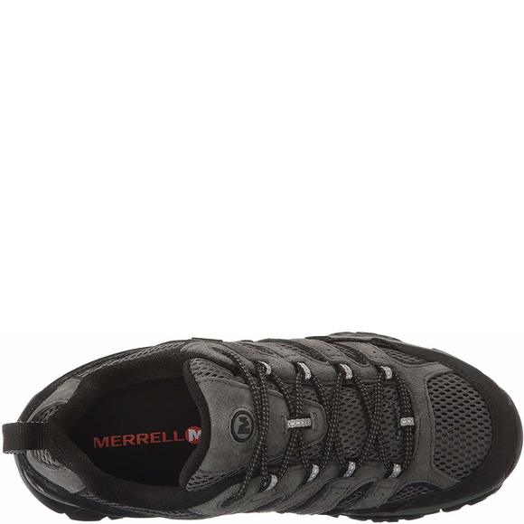 MERRELL MENS MOAB 2 WTPF HIKING SHOE, GRANITE, 12 US - Picture 6 of 6